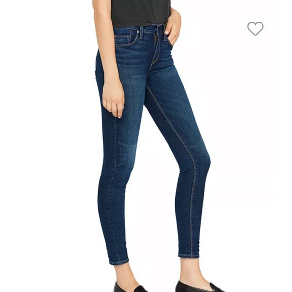 Hudson Nico Mid Rise Ankle Skinny Jeans in Obscurity - Picture 3 of 10